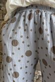 Hush Pillow Cotton Spot On Classic Barrel Pant Cloud Grey
